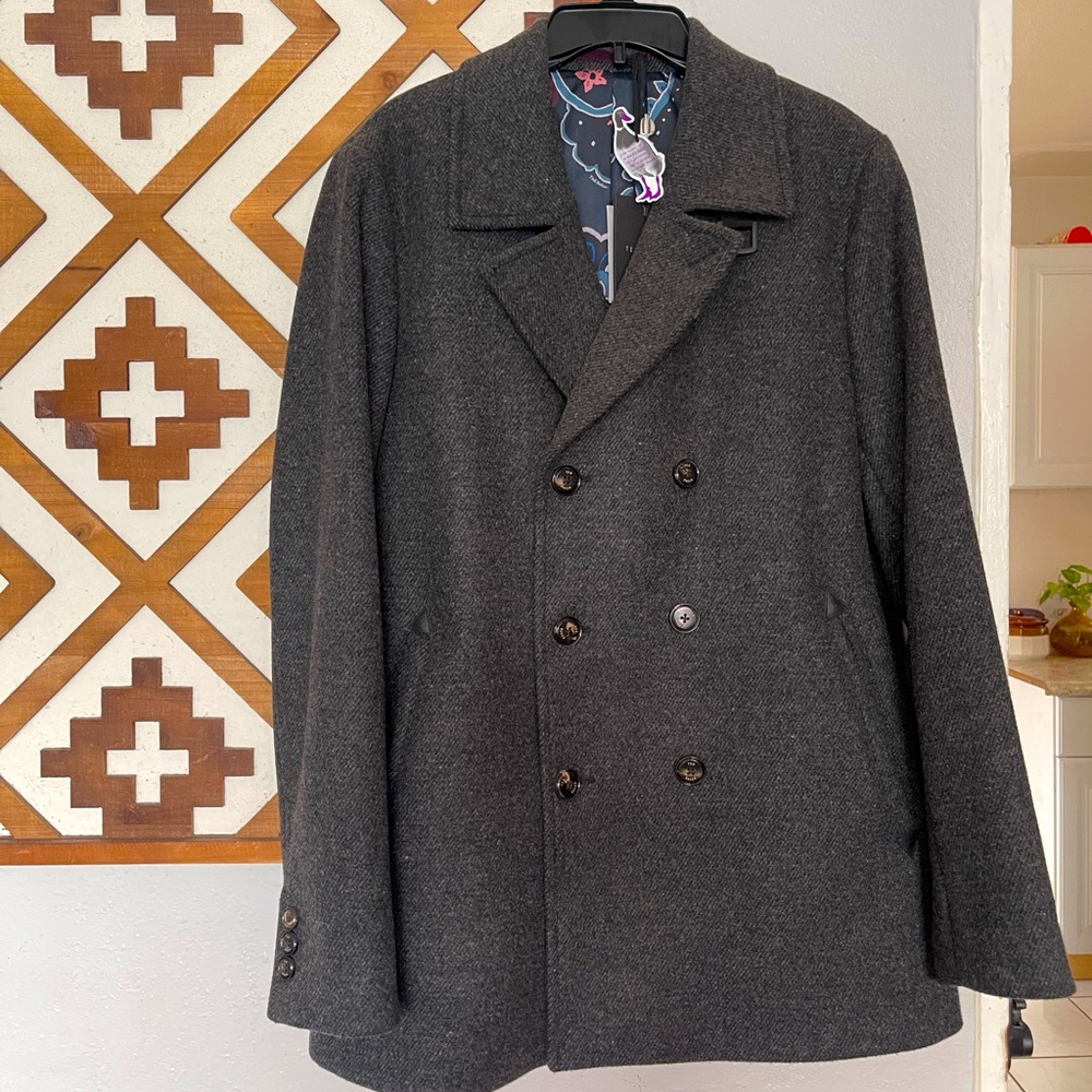 Ted Baker Westun wool pea coat